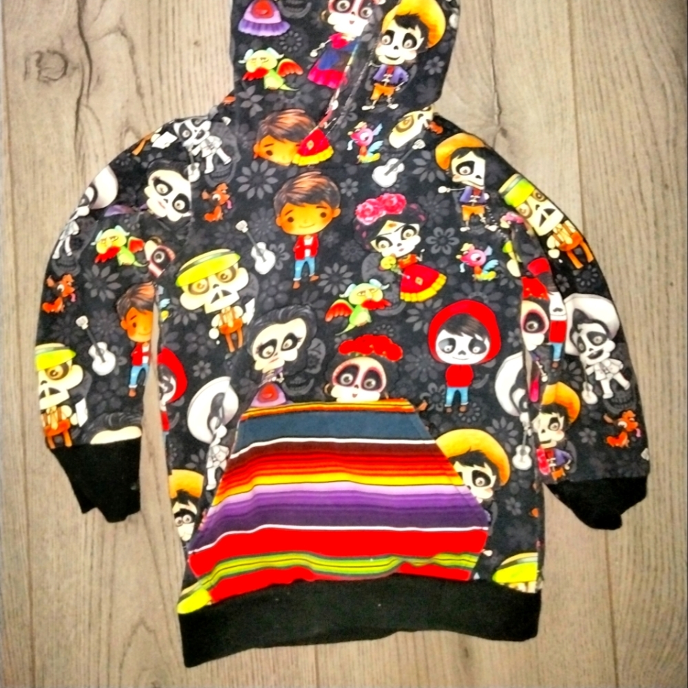 Coco Hoodie toddler 18-24/2t unisex  Pixar Disney - Picture 2 of 4